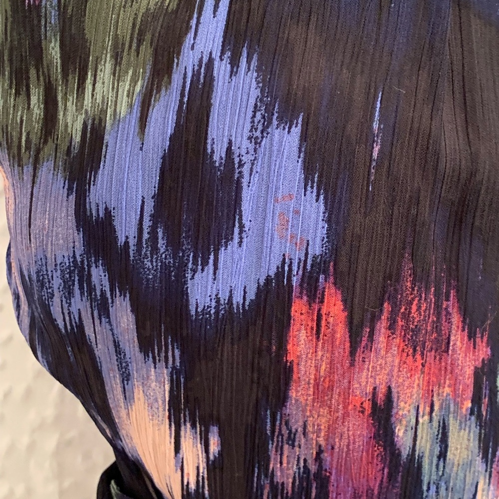Tahari Floral-Print Keyhole A-Line Dress (NWT) - Picture 6 of 6